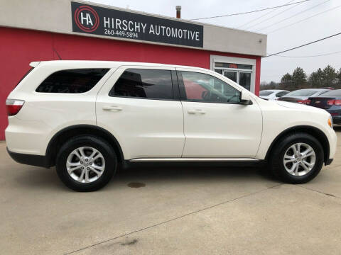 2012 Dodge Durango for sale at Hirschy Automotive in Fort Wayne IN