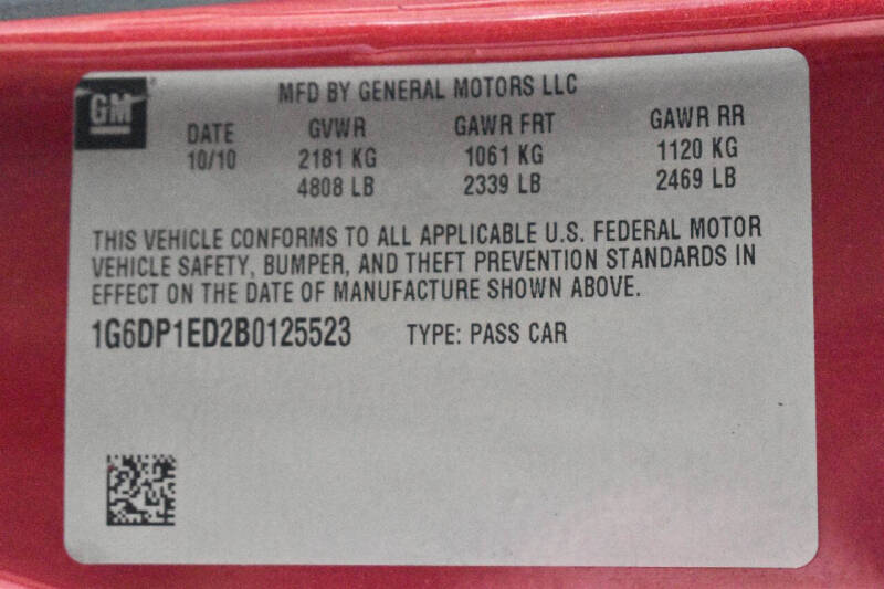 2011 Cadillac CTS 3.6L Premium