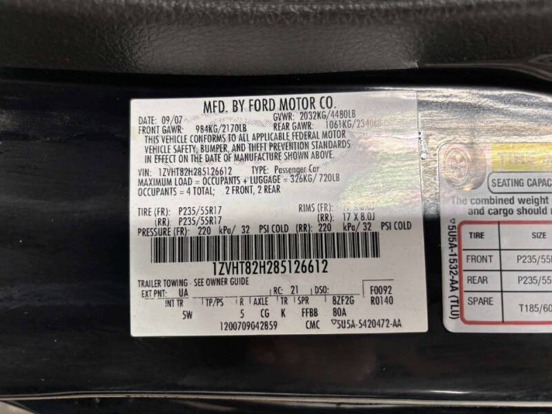 2008 Ford Mustang GT Deluxe