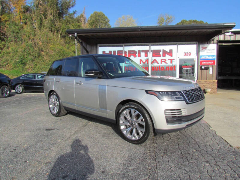 2018 Land Rover Range Rover for sale at Hibriten Auto Mart in Lenoir NC