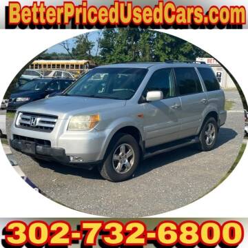 2006 Honda Pilot for sale at Better Priced Used Cars in Frankford DE