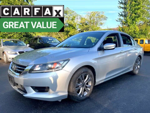2014 Honda Accord for sale at RT28 Motors in North Reading MA