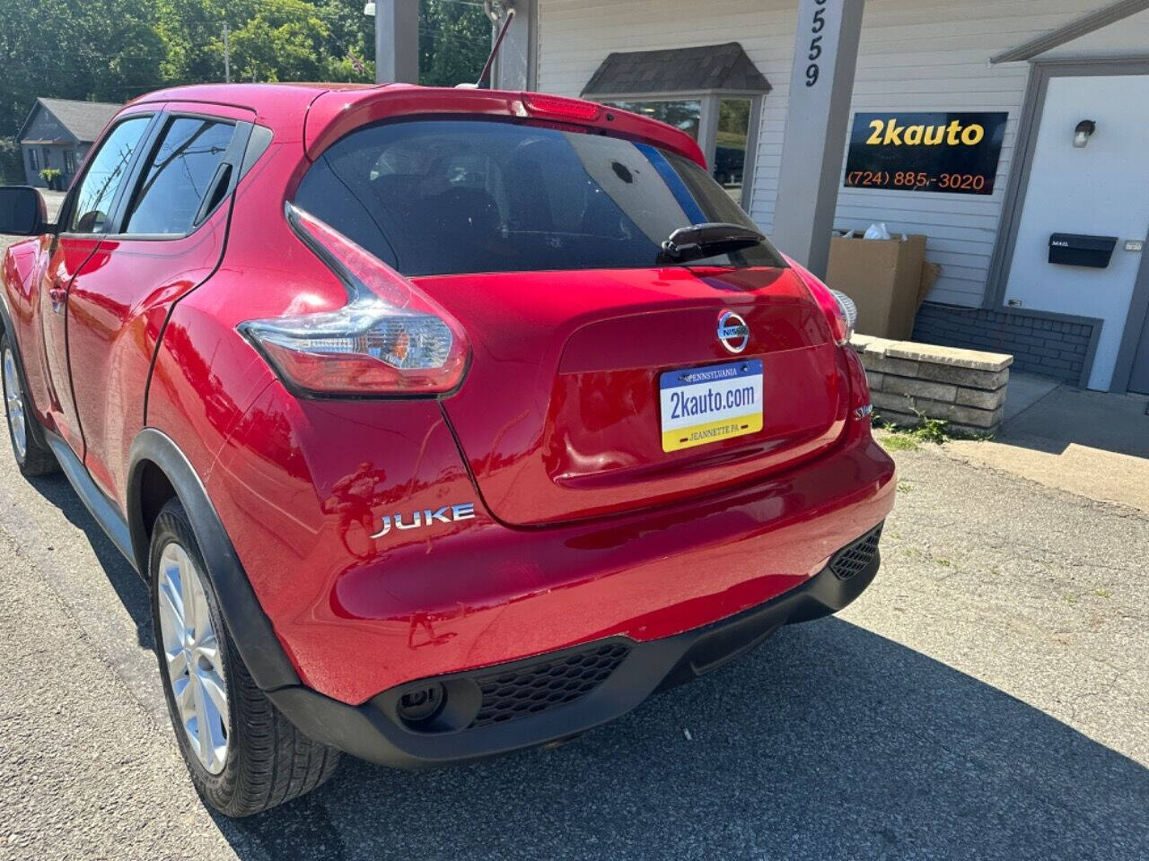 2015 Nissan JUKE for sale at 2k Auto in Jeannette, PA