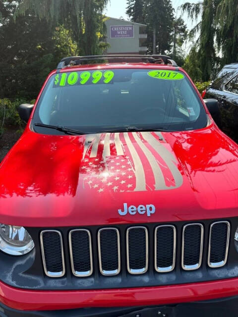 2017 Jeep Renegade for sale at Sparks Motors LLC in Federal Way, WA