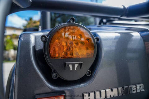 2003 HUMMER H1 Open Top