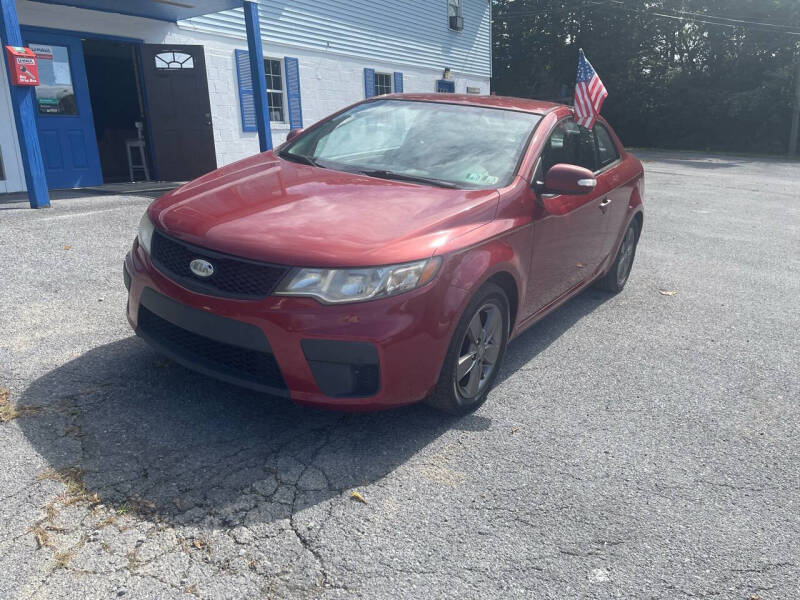 2010 Kia Forte Koup for sale at Noble PreOwned Auto Sales in Martinsburg WV