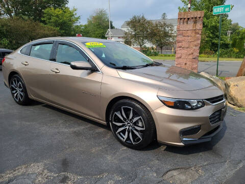 2018 Chevrolet Malibu for sale at R C Motors in Lunenburg MA