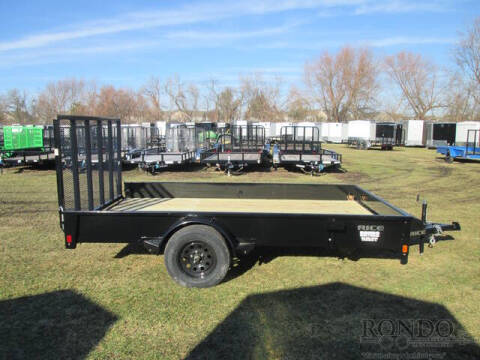 2026 Rice Trailers Single Axle Utility SST8212