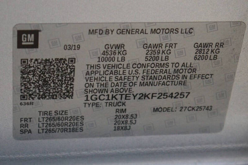 2019 Chevrolet Silverado 2500HD