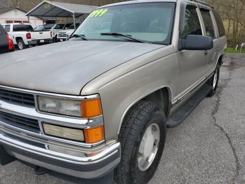 1999 Chevrolet Tahoe for sale at Kerwin's Volunteer Motors in Bristol TN