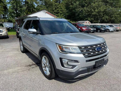 2016 Ford Explorer for sale at Platinum Auto Sales in Chesapeake VA