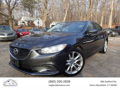 2016 Mazda MAZDA6 for sale at EAGLEVILLE MOTORS LLC in Storrs Mansfield CT