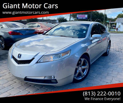 2011 Acura TL for sale at Giant Motor Cars in Tampa FL