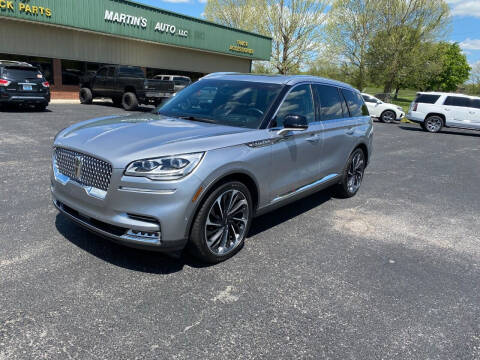 2021 Lincoln Aviator for sale at Martin's Auto in London KY