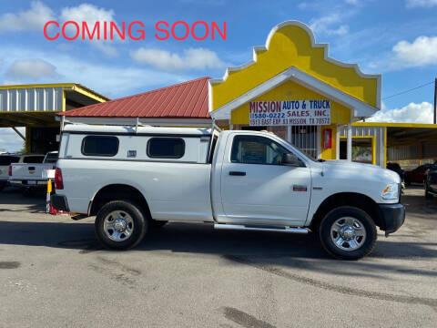 2012 RAM 2500 for sale at Mission Auto & Truck Sales, Inc. in Mission TX