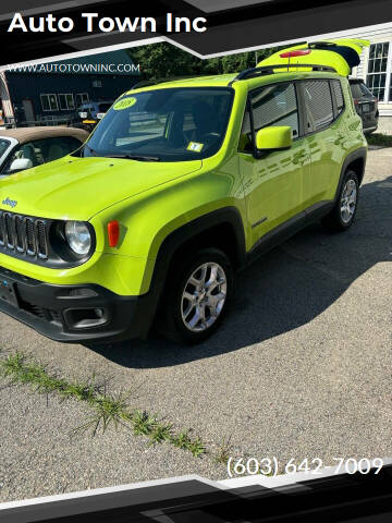 2018 Jeep Renegade for sale at Auto Town Inc in Brentwood NH