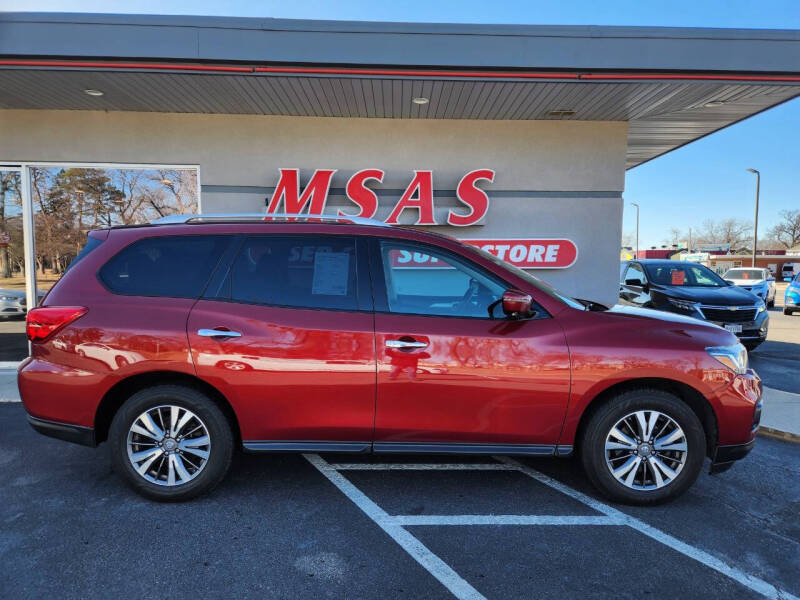 2017 Nissan Pathfinder for sale at MSAS AUTO SALES in Grand Island NE