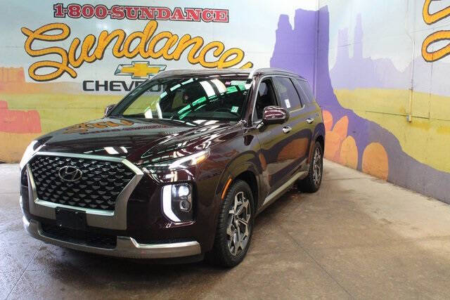 Used 2022 Hyundai Palisade Limited with VIN KM8R5DHE2NU360074 for sale in Grand Ledge, MI