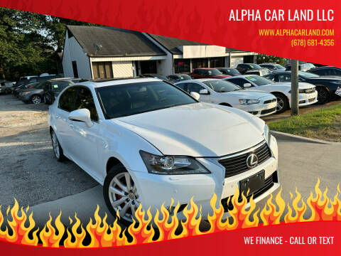 2013 Lexus GS 350 for sale at Alpha Car Land LLC in Snellville GA