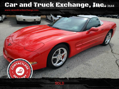 2000 Chevrolet Corvette for sale at Car and Truck Exchange, Inc. in Rowley MA