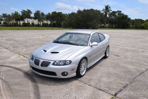 2006 Pontiac GTO for sale at Sunshine Classics, LLC in Boca Raton FL