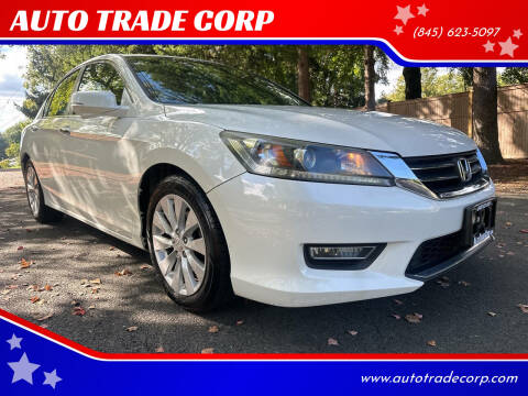 2013 Honda Accord for sale at AUTO TRADE CORP in Nanuet NY