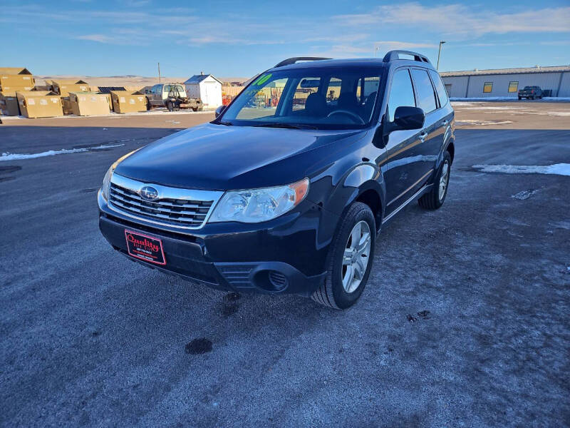 2010 Subaru Forester for sale at Quality Auto City Inc. in Laramie WY