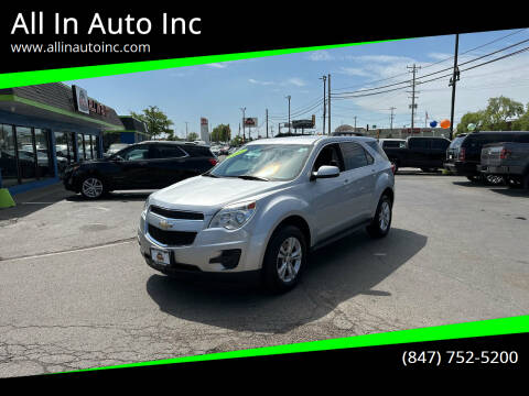 2012 Chevrolet Equinox for sale at All In Auto Inc in Palatine IL