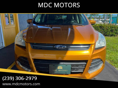 2016 Ford Escape for sale at MDC MOTORS in Fort Myers FL