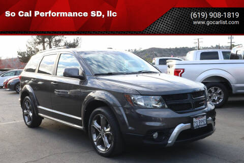 2016 Dodge Journey for sale at So Cal Performance SD, llc in San Diego CA