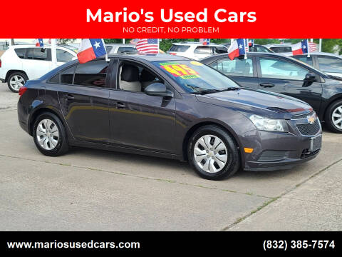 2014 Chevrolet Cruze for sale at Mario's Used Cars in Houston TX