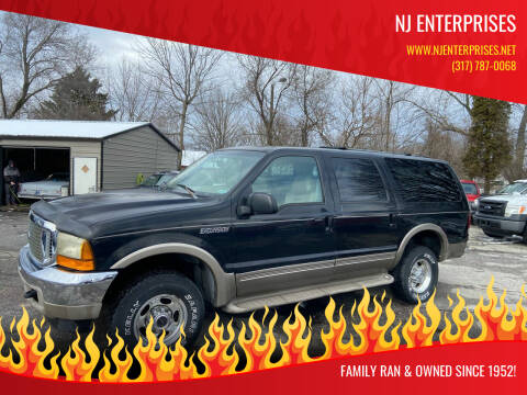 2000 Ford Excursion for sale at NJ Enterprises in Indianapolis IN