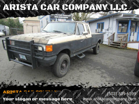 1988 Ford F-250 for sale at ARISTA CAR COMPANY LLC in Portland OR
