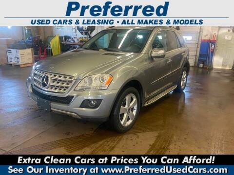2010 Mercedes-Benz M-Class for sale at Preferred Used Cars & Leasing INC. in Fairfield OH