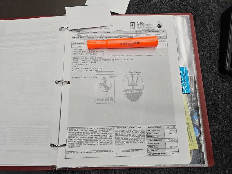 2002 Ferrari 575M Maranello