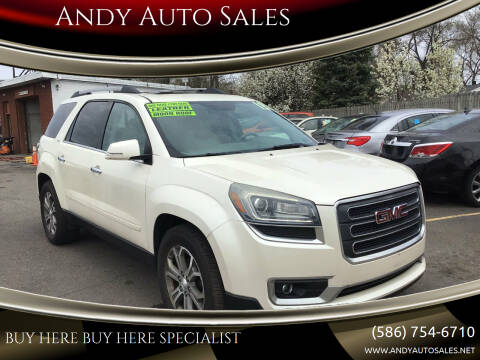 2013 GMC Acadia for sale at Andy Auto Sales in Warren MI