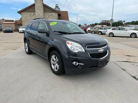 2013 Chevrolet Equinox for sale at A & B Auto Sales LLC in Lincoln NE