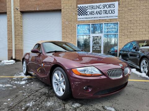 2003 BMW Z4 for sale at STERLING SPORTS CARS AND TRUCKS in Sterling VA