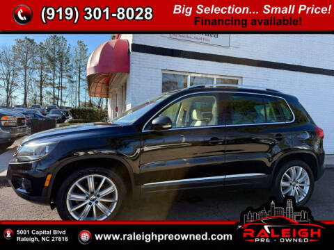 2015 Volkswagen Tiguan for sale at Raleigh Pre-Owned in Raleigh NC