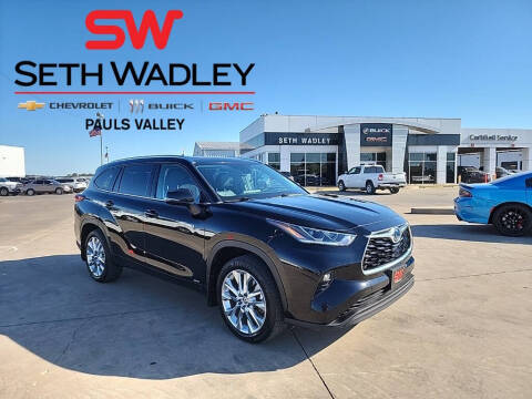 2021 Toyota Highlander Hybrid for sale at Seth Wadley Chevy Perry in Perry OK