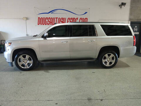 2015 Chevrolet Suburban for sale at DOUG'S AUTO SALES INC in Pleasant View TN