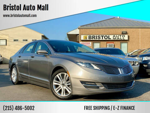 2016 Lincoln MKZ for sale at Bristol Auto Mall in Levittown PA