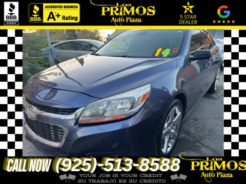 2014 Chevrolet Malibu for sale at Los Primos Auto Plaza in Brentwood CA