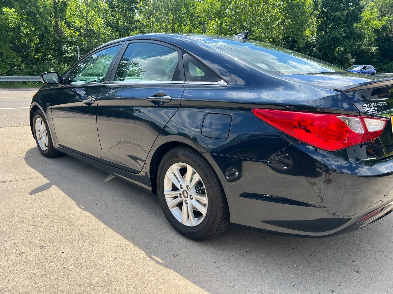 Blue 2013 Hyundai SONATA GLS GLS 4dr Sedan 7