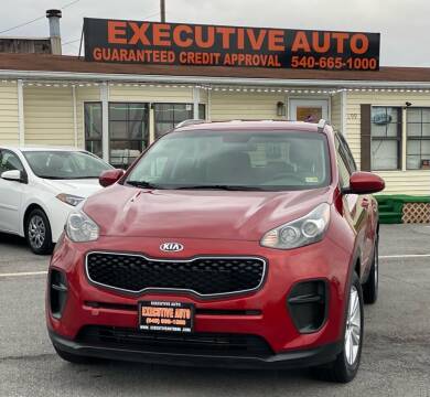 2017 Kia Sportage for sale at Executive Auto in Winchester VA