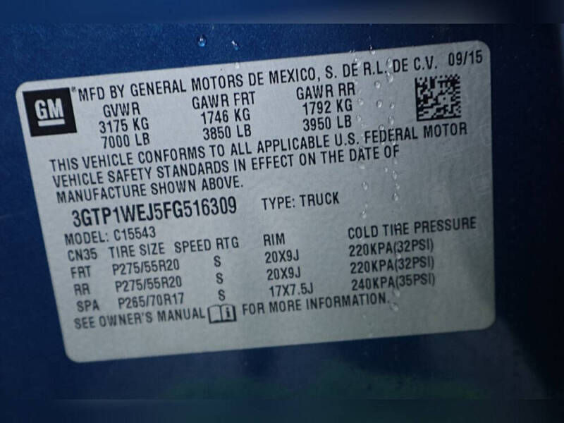 2015 GMC Sierra 1500