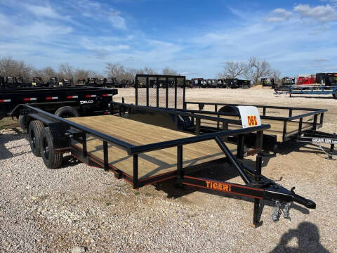 2023 TIGER  - Utility  Trailer 83&quot; X for sale at LJD Sales in Lampasas TX