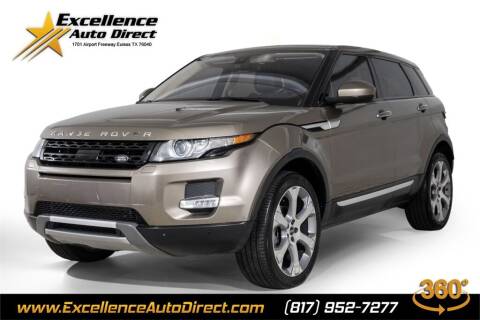 2015 Land Rover Range Rover Evoque for sale at Excellence Auto Direct in Euless TX