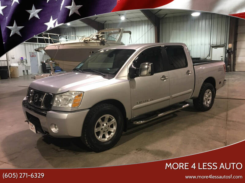 2005 Nissan Titan for sale at More 4 Less Auto in Sioux Falls SD