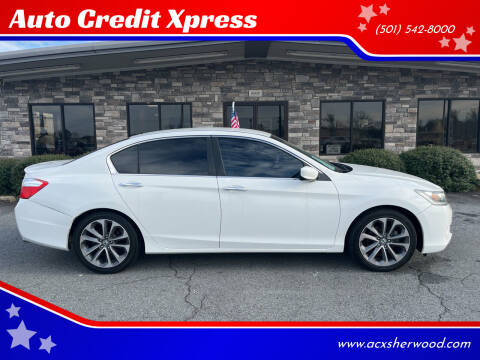 2014 Honda Accord for sale at Auto Credit Xpress in North Little Rock AR